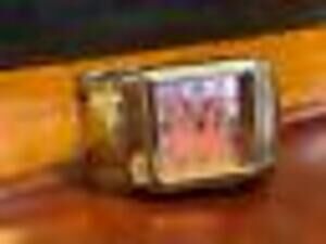 Women's Ashley Princess Bangle Bracelet Watch, Silver Tone with Pink Face